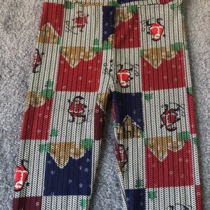 LuLaRoe Kids Christmas Leggings